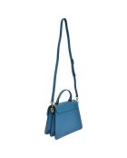 Sac à main en Cuir bleu - 19x23x11 cm