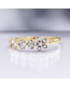 Bague Datu Diamants 0.121 ct Or Jaune