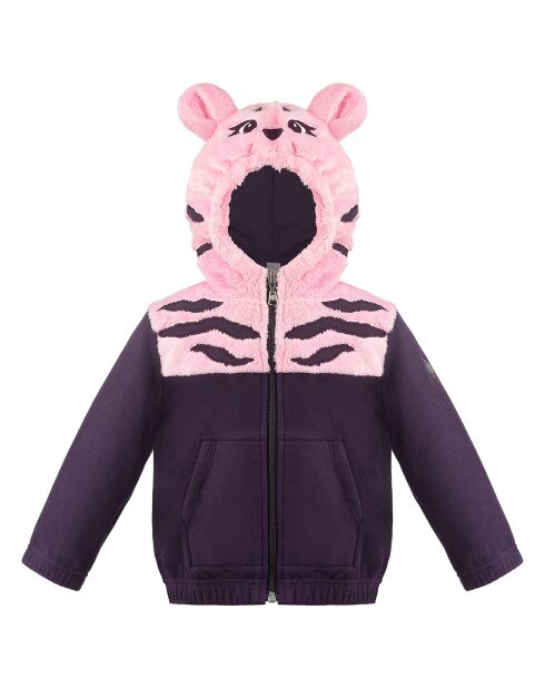 Veste Hybrid Fleece Ho violet/rose