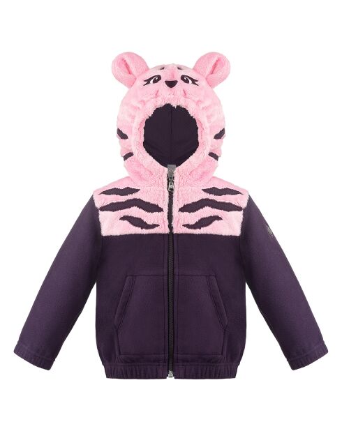 Veste Hybrid Fleece Ho violet/rose