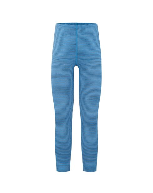 Pantalon sous couche en Laine mélangée bleu