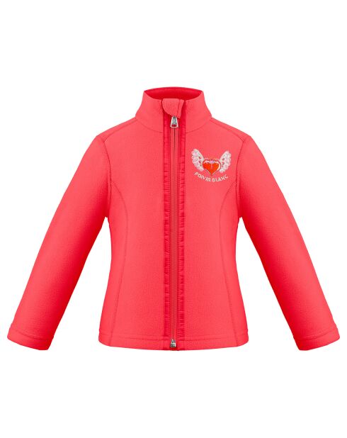 Veste polaire Micro Fleece rouge