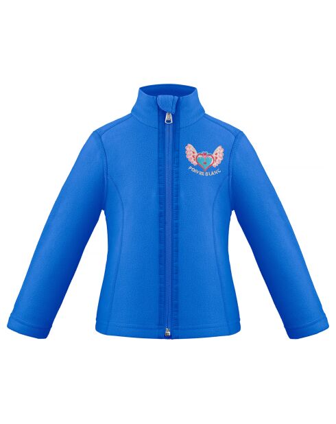 Veste polaire Micro Fleece bleu électrique