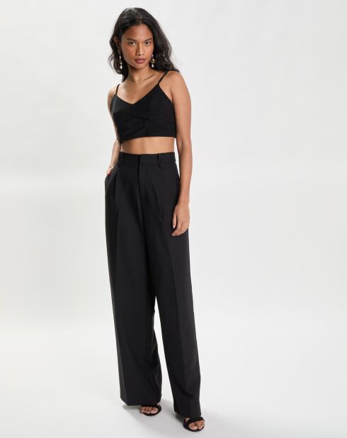 Top Brassière Jersey noir