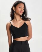 Top Brassière Jersey noir