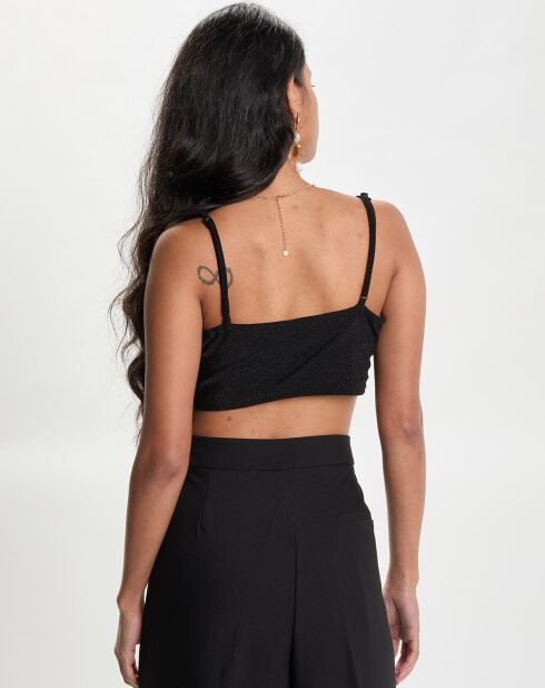Top Brassière Jersey noir