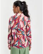 Chemise col Classique verte