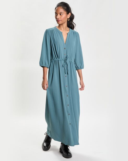 Robe Longue bleue