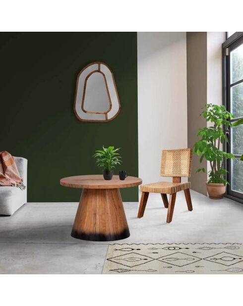 Table basse ronde 60 cm  Acacia Dimona