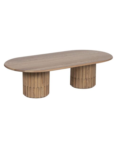 Table basse ovale  Chêne Dalta