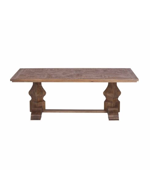 Table de salle à manger 213 cm  Manguier Kama