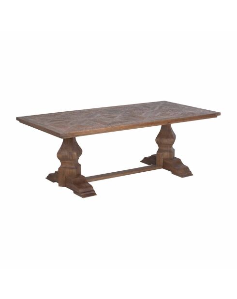 Table de salle à manger 213 cm  Manguier Kama