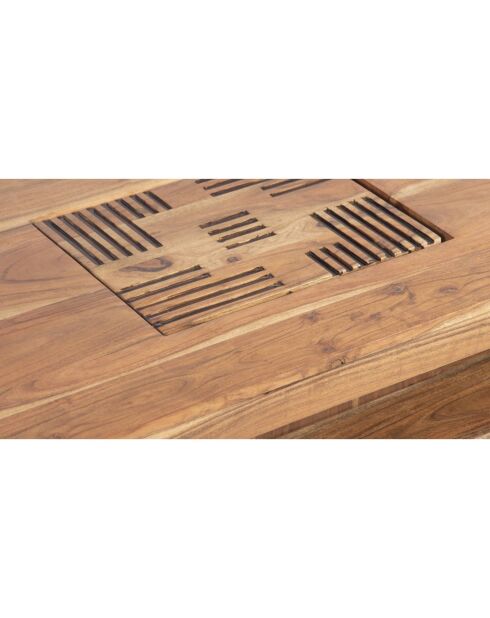Table basse 110x110 cm  Acacia Kavish II