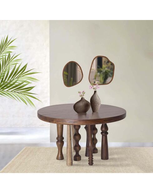 Table de repas ronde 140 cm  Manguier Ramon