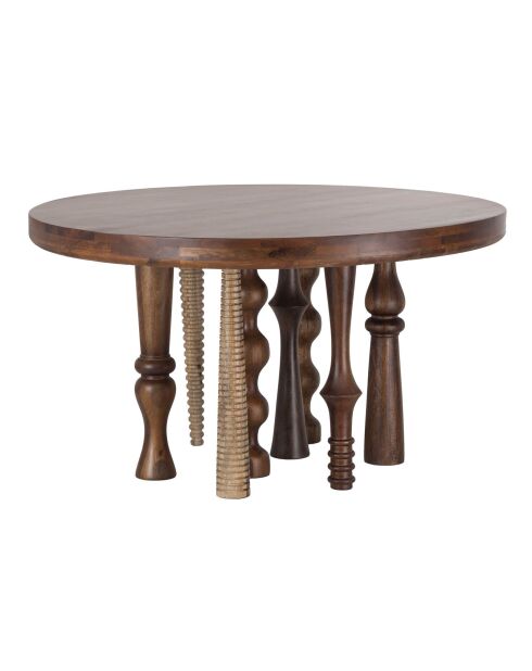 Table de repas ronde 140 cm  Manguier Ramon