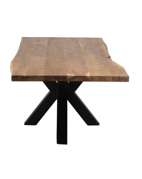 240 cm großer rechteckiger Esstisch | Acacia Bunting