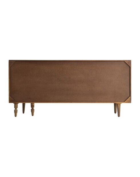 Buffet bas 4 portes multi teintes  Manguier Ramon