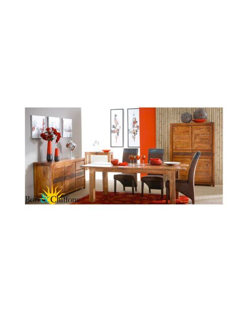 Meuble console  Acacia Tatoo