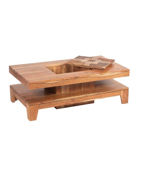 Table basse 100x55x35 cm Acacia Kavish II