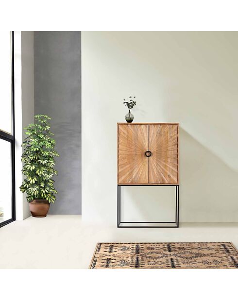 Buffet haut sculpté  Manguier Solaris