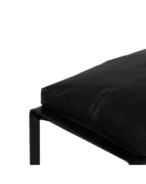 Pour Damo en Cuir noir