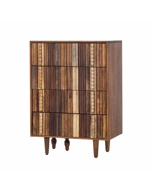 Commode manguier 4 tiroirs  Manguier Ramon