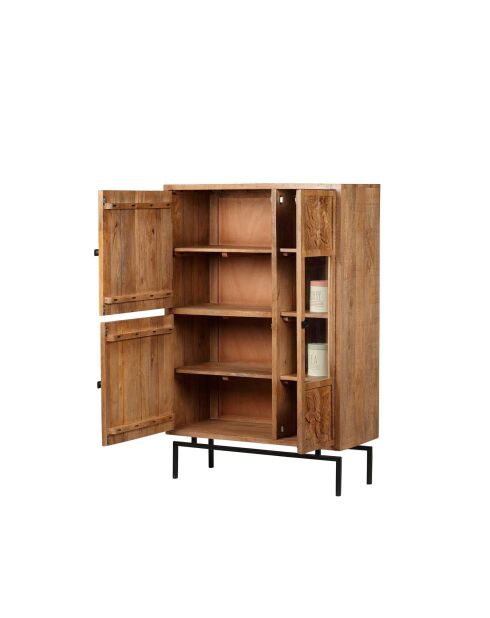 Buffet haut 3 portes  Manguier Sculpture