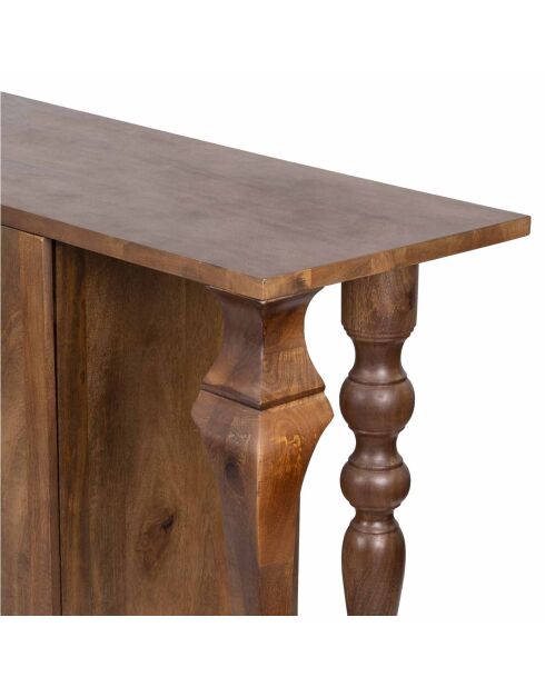 Laag dressoir met 3 deuren en 2 laden | Manguier Ramon