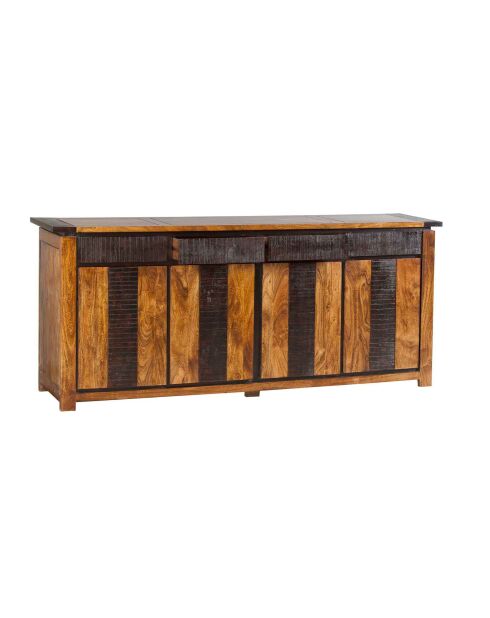 Buffet 4 Portes 4 Tiroirs  Acacia Moon