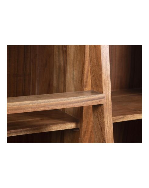 Bibliothèque ouverte échelle 200 cm | Acacia Emma II