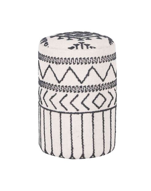 Pouf tribal 55 cm de haut  Acacia M&M offer