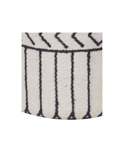 Pouf tribal 55 cm de haut  Acacia M&M offer
