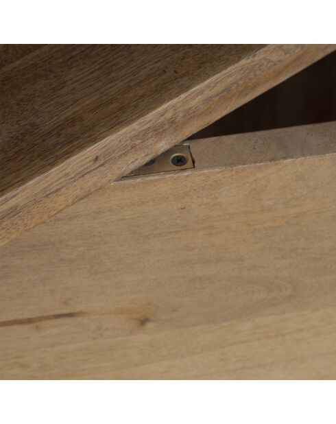 Bar demi lune plateau marbre blanc  Manguier Kfir II