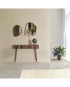 Console tendance 2 tiroirs  Manguier Ramon