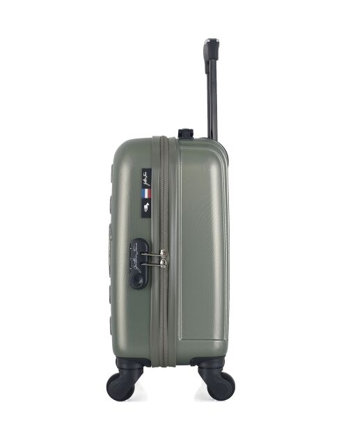 Valise Cabine XS 4 roues simples Liam 46 cm kaki
