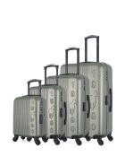 4 Valises Liam 75/65/55/46 cm kaki