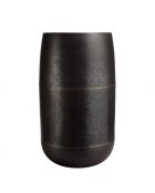 JONAS - Vase largeur 30.5cm hauteur 52.5cm acier couleur bronze cuivré