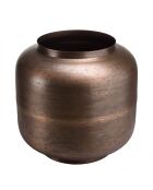 JONAS - Vase largeur 40x38.5cm acier couleur bronze cuivré