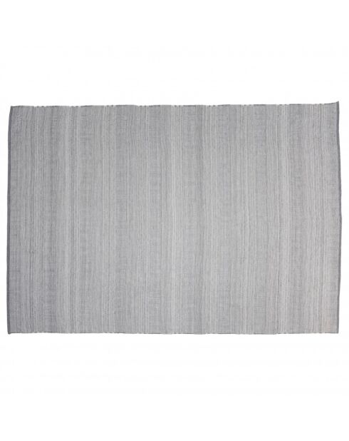 QUENTIN - Tapis d'extérieur 200x290cm gris/blanc