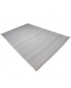 QUENTIN - Tapis d'extérieur 200x290cm gris/blanc