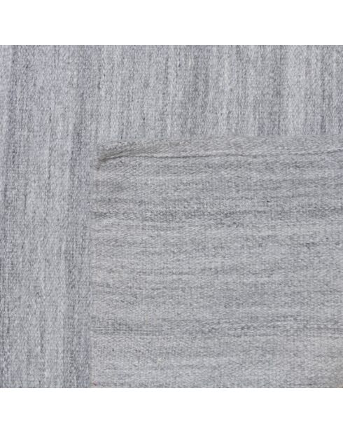 QUENTIN - Tapis d'extérieur rect 200x290cm gris chiné