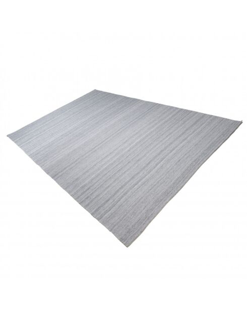 QUENTIN - Tapis d'extérieur rect 200x290cm gris chiné