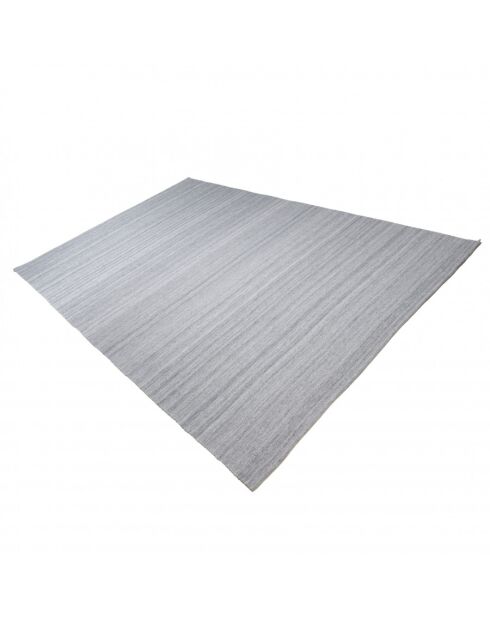 QUENTIN - Tapis d'extérieur 200x290cm gris chiné