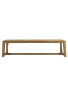 KALLY - Garten-Esstisch, 300 x 95 cm, recyceltes Teakholz, natürliche Farbe