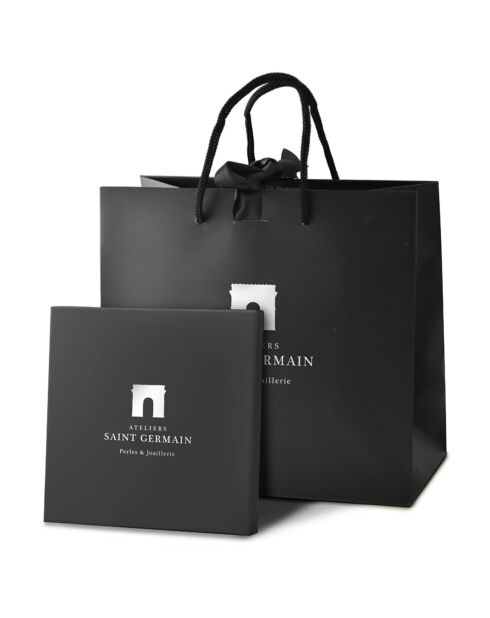 Sac Luxe Grand Modèle noir - 26x13x24 cm