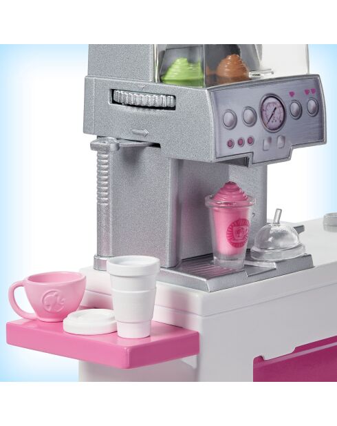Barbie coffret Le café de Barbie - 3 ans et +