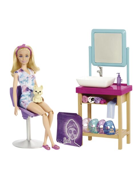 Poupée Barbie Spa & Masque de beauté - 3 ans et +