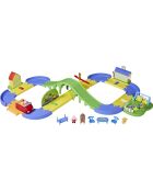 Circuit en ville de Peppa Pig avec figurine de Peppa - 3 ans et +