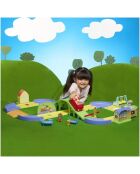 Circuit en ville de Peppa Pig avec figurine de Peppa - 3 ans et +