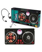Table de mixage DJ avec écouteurs et boule disco - 3 ans et +